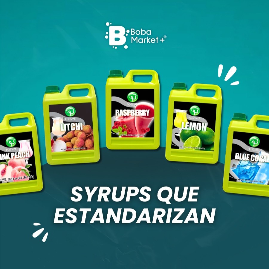 Syrups creados para ofrecerte variedad
