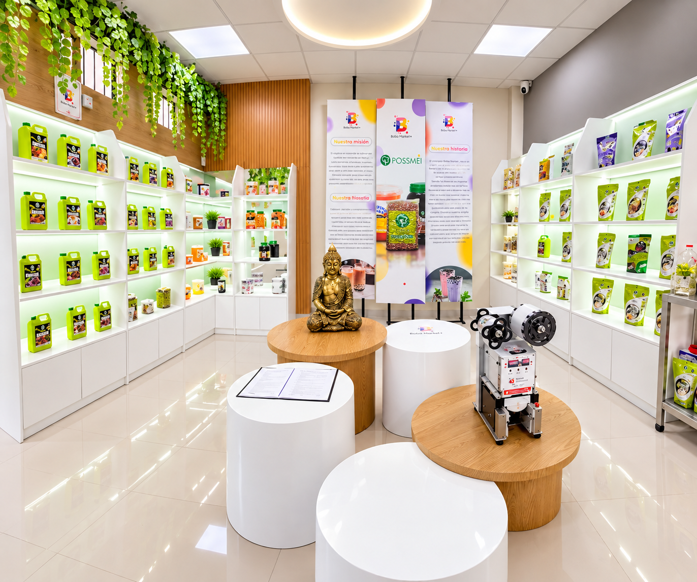 Atención y asesoría para negocios de bubble tea