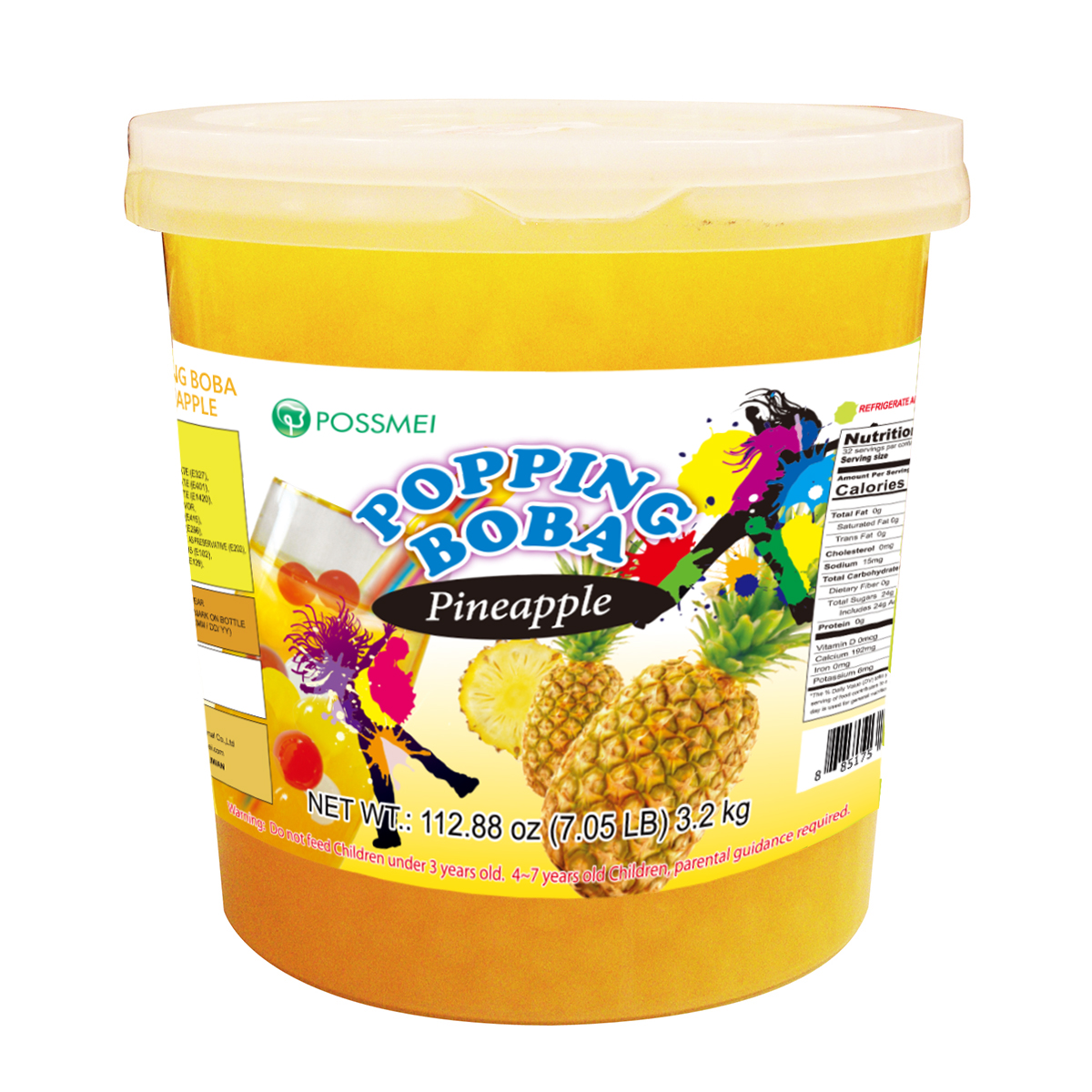 Popping boba sabor piña
