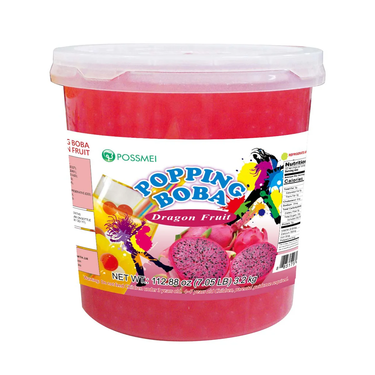 Popping boba sabor pitahaya