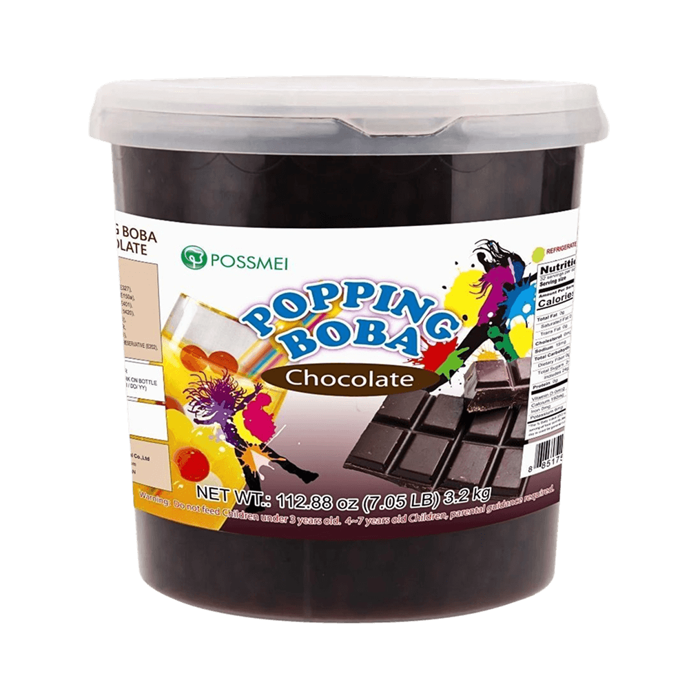 Popping boba sabor chocolate