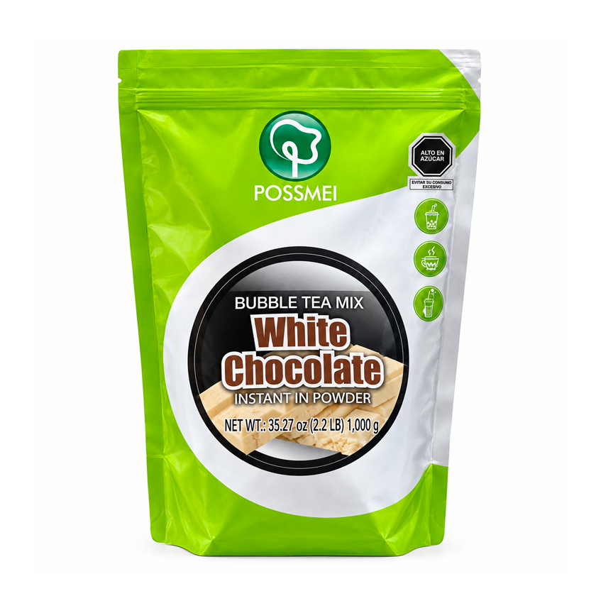 Polvo de chocolate blanco