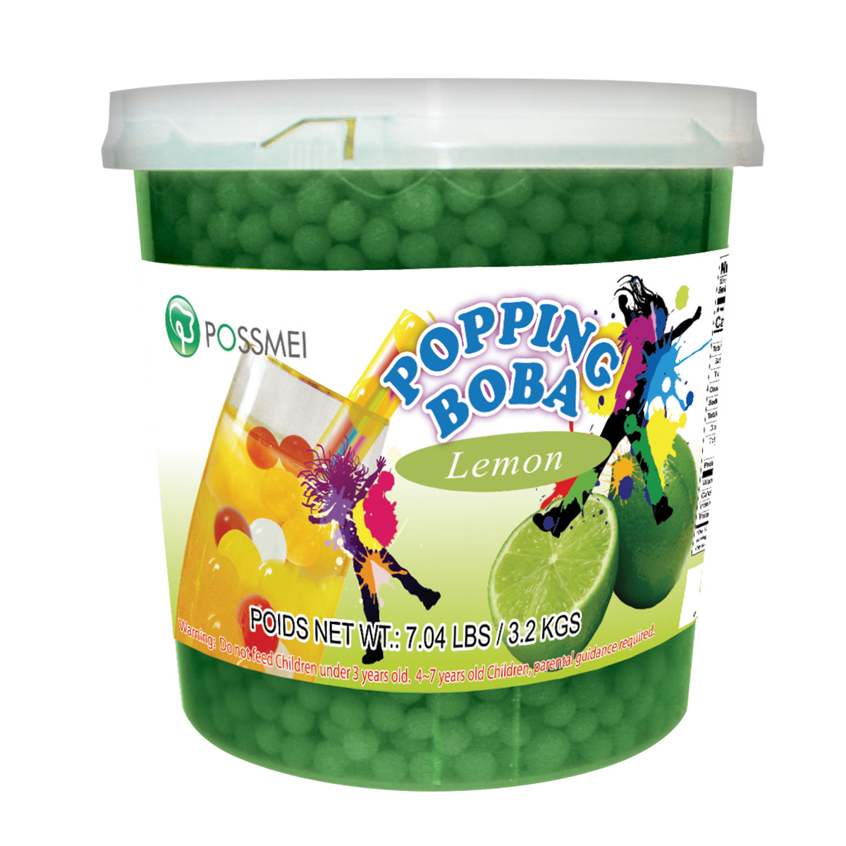 Popping boba sabor limón