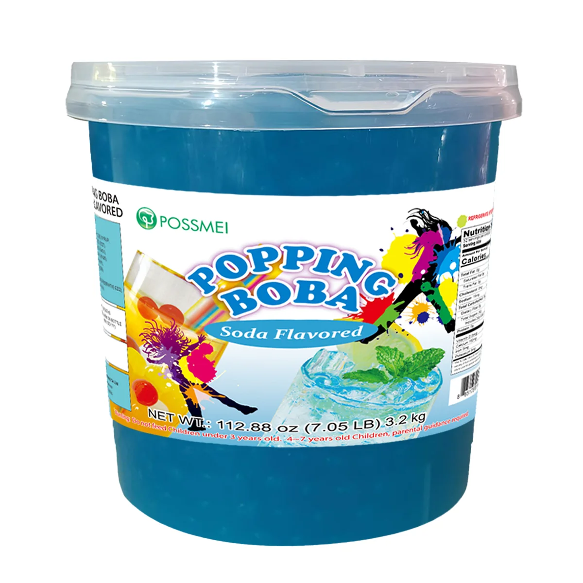 Popping boba soda
