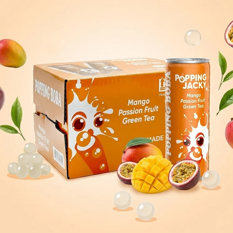 Popping Jacky de mango y maracuya